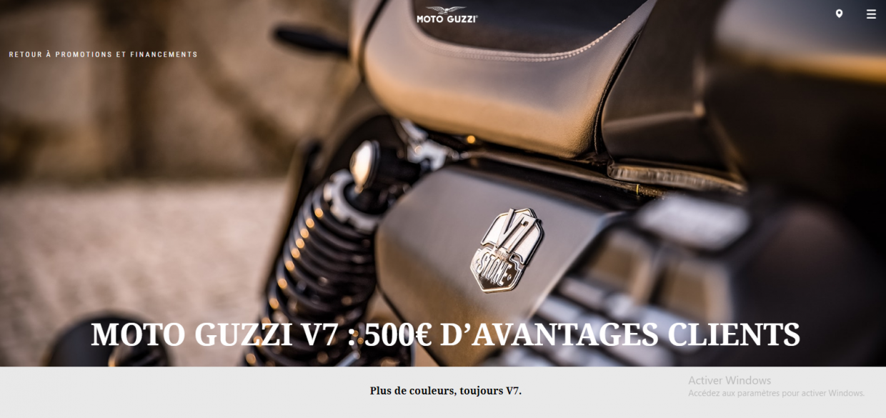 PROMO Spéciale V7 850